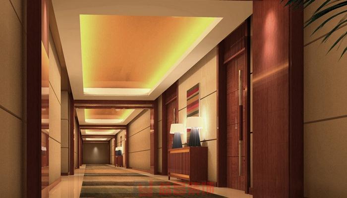 酒店裝修設計之客房走道設計